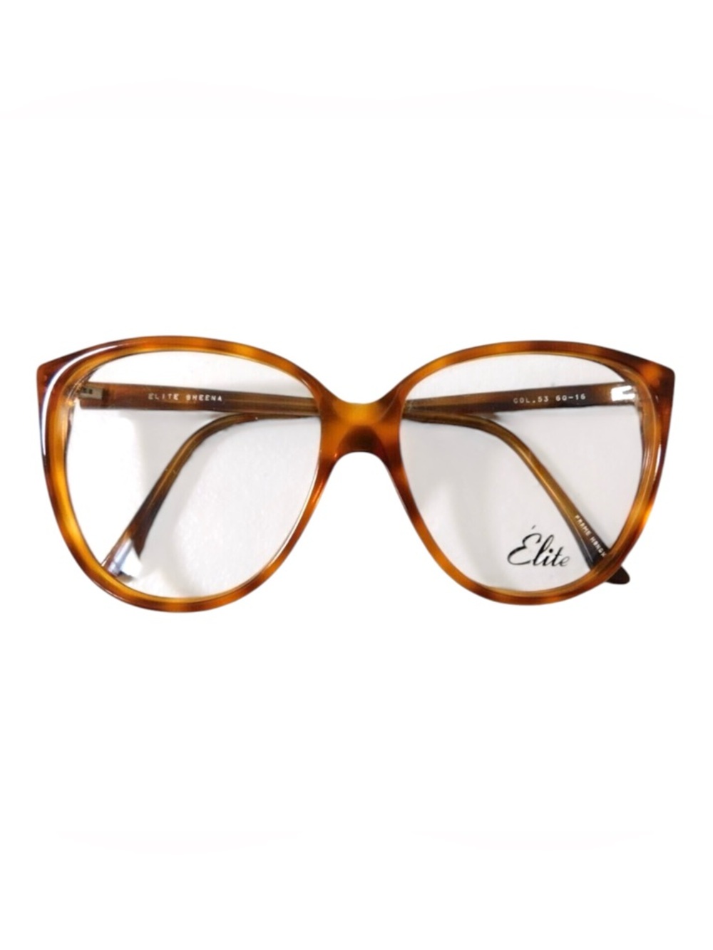 1980’s Vintage Cateye Eyeglasses in a Tortoiseshell, Oversized, Deadstock/Unworn